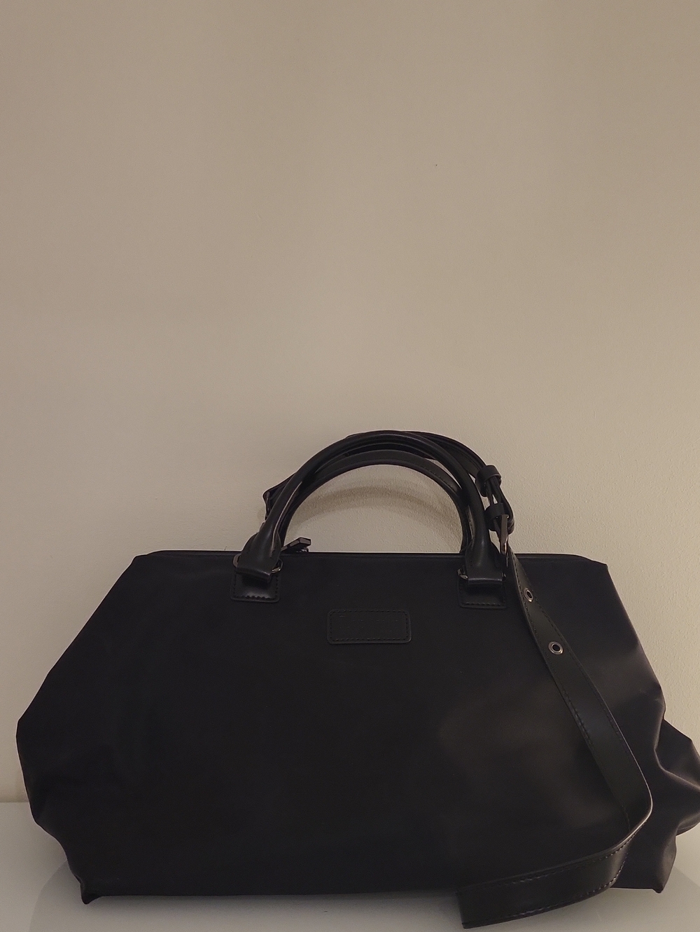 Lipault Paris Classic Black Satchel Bag